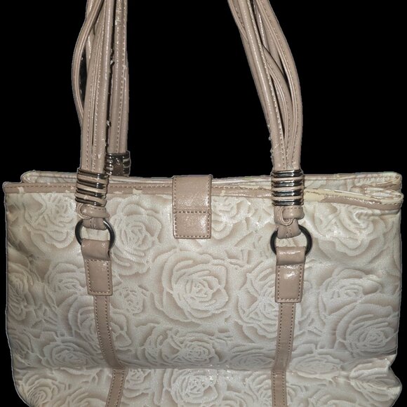 cream/off-white tote bag - Picture 4 of 6